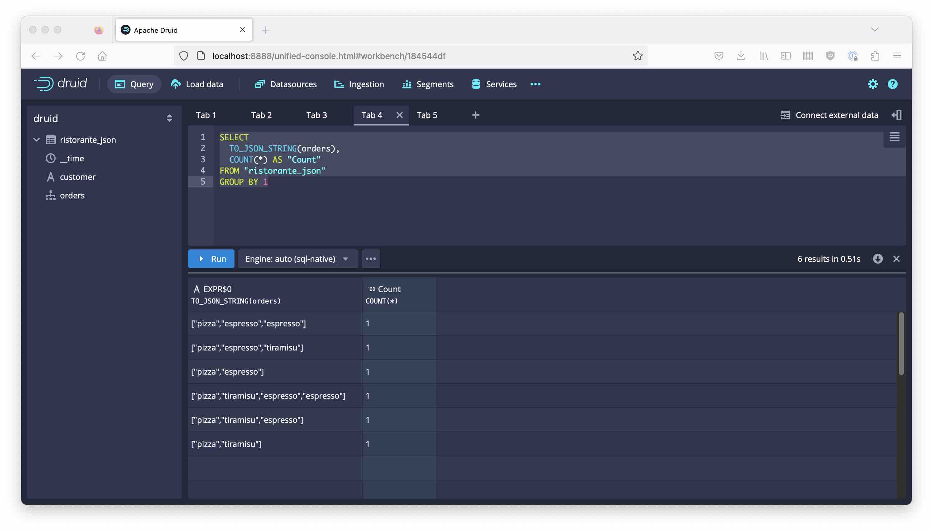 Transform JSON into string